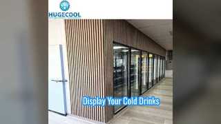 Охладитель витрины супермаркета для пива и напитков
