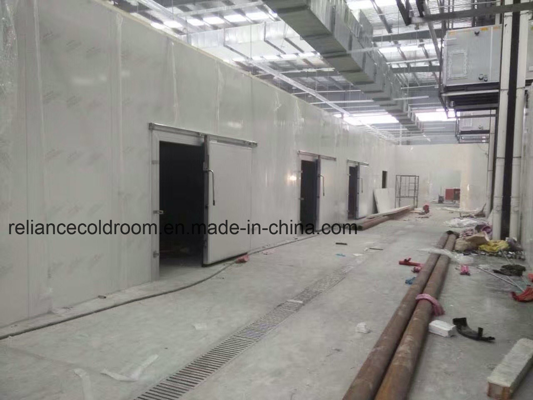 Assembled Cold Storage Room for Meat Fish Fruit Vegetables Thickness 150mm 180mm 200mm