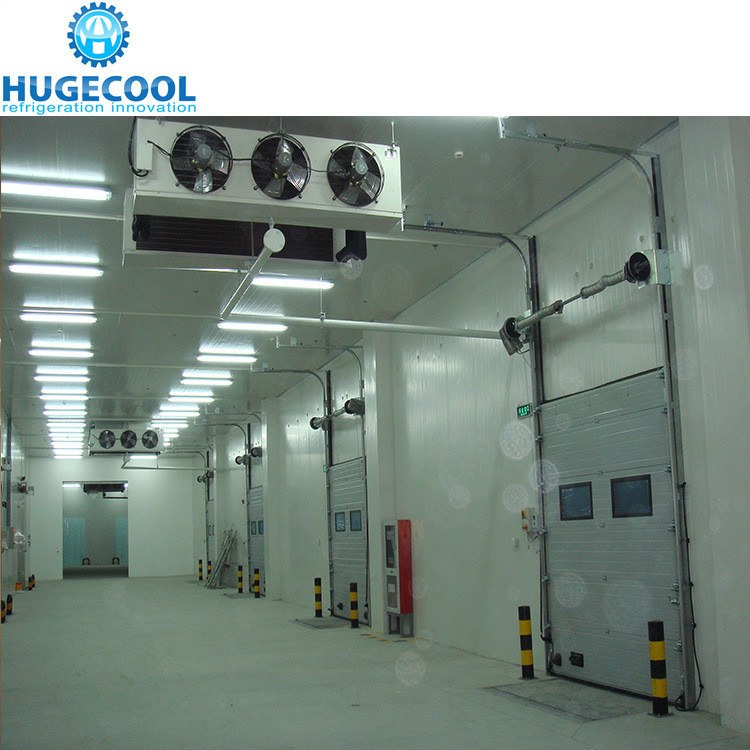 Assembled Prefabricated Modular PU Panel Cold Room for Seafood Structure Assembly