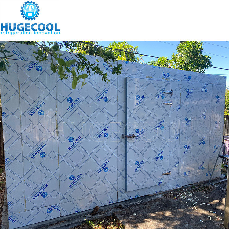 Cam-Lock Connection Type Cold Storage Room for Frozen Fish and Seafood R449 Refrigerant Model