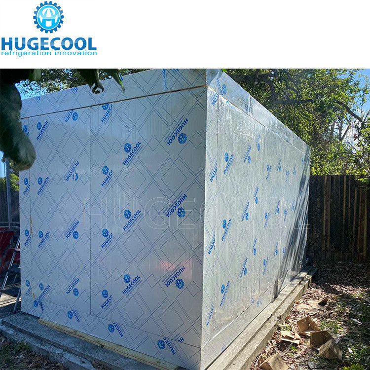 Cam-Lock Connection Type Cold Storage Room for Frozen Fish and Seafood R449 Refrigerant Model