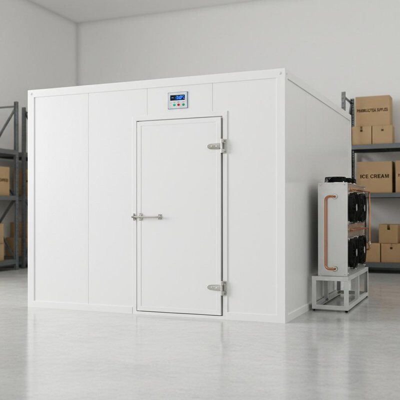 PVC Coated Steel Freezer Cold Room Pharmaceutical Cold Storage Ice Cream Hardening Room 